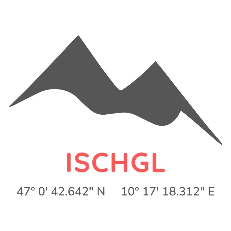 Minimalistisches Ischgl-Logo