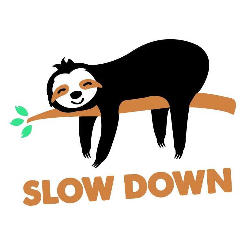 Sloth slow down