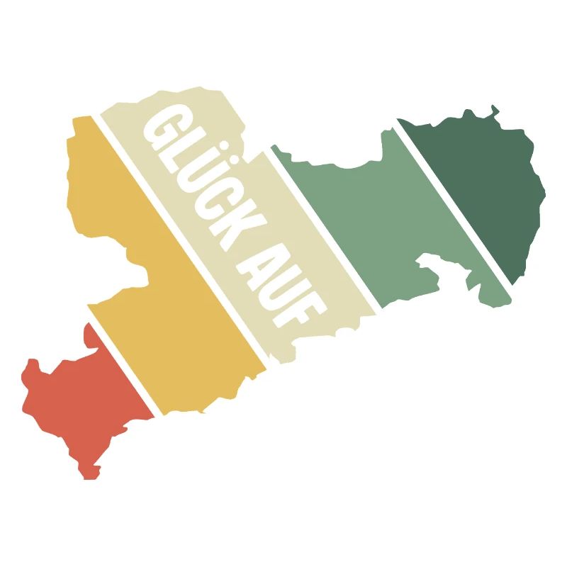 Retro Sachsen Gruss