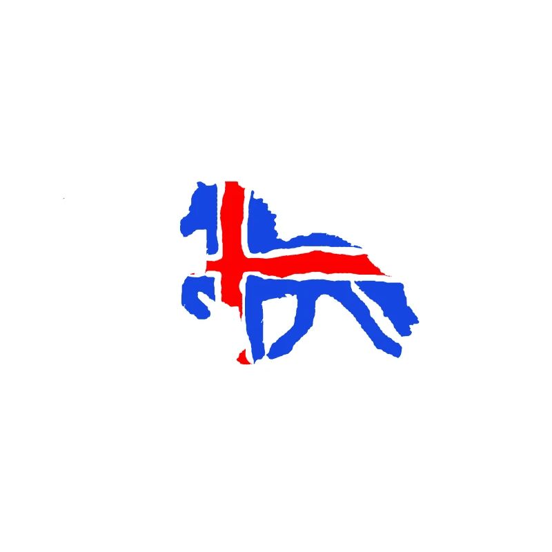 Isländer+Flagge
