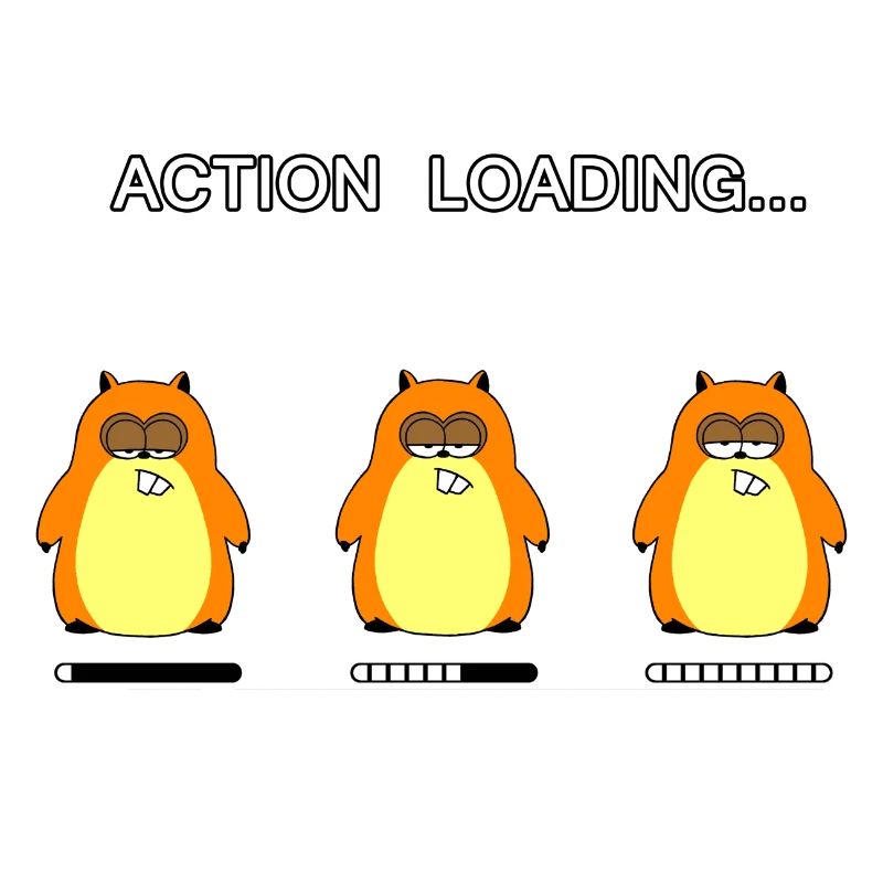 Action loading... (whiteline)
