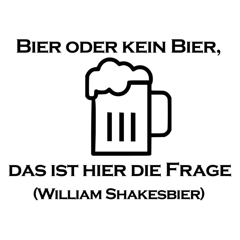 Bier oder kein Bier, das ist hier die Frage.