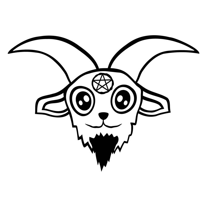 Pentagram Devil Goat