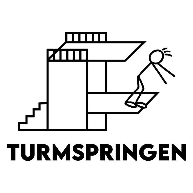 Turmspringer Sprung Sprungbrett Turmspringen