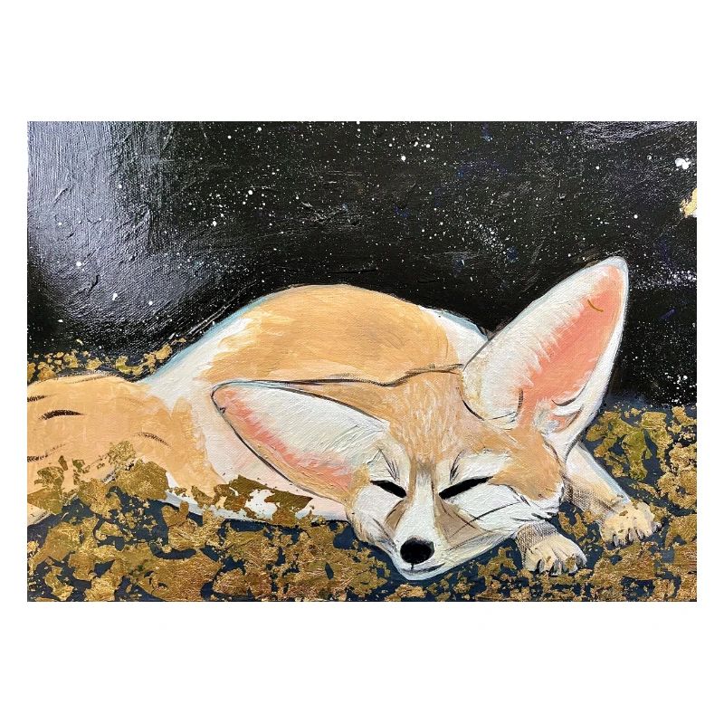 RestingDesertFox