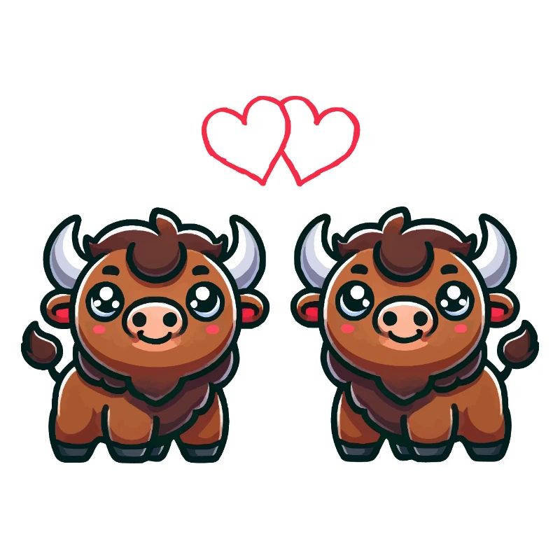 bison comic love