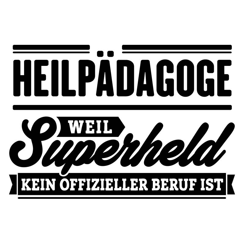 Superheld Heilpädagoge
