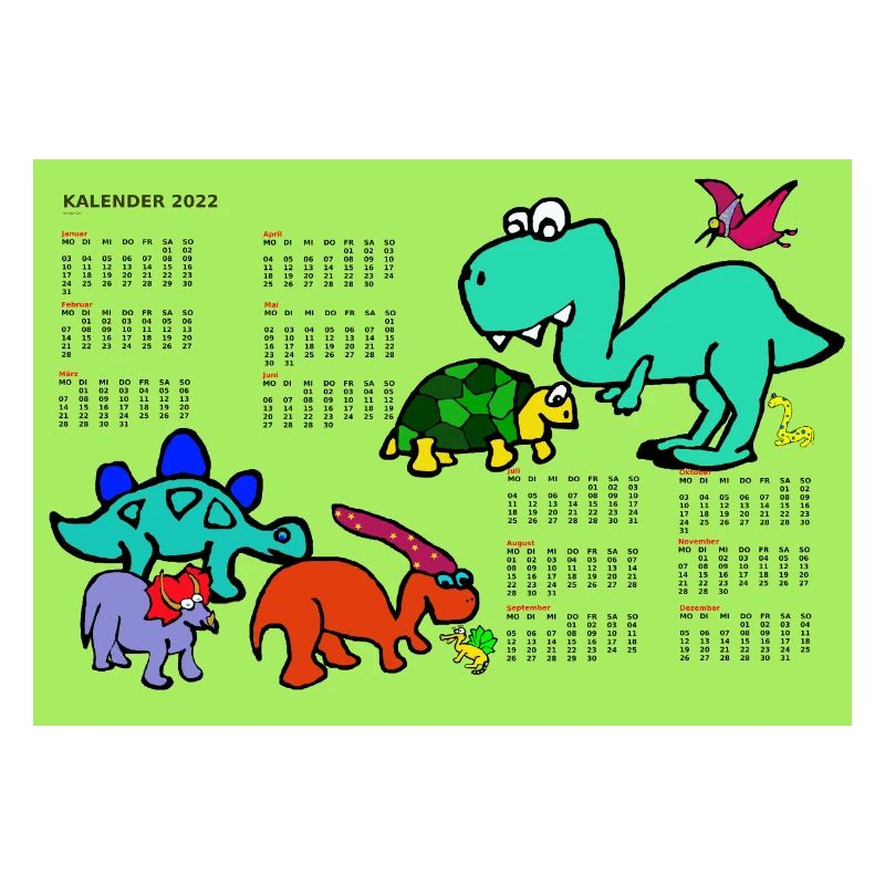 Dino - Kalender 2022