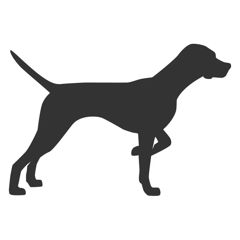 pointer dog silhouette