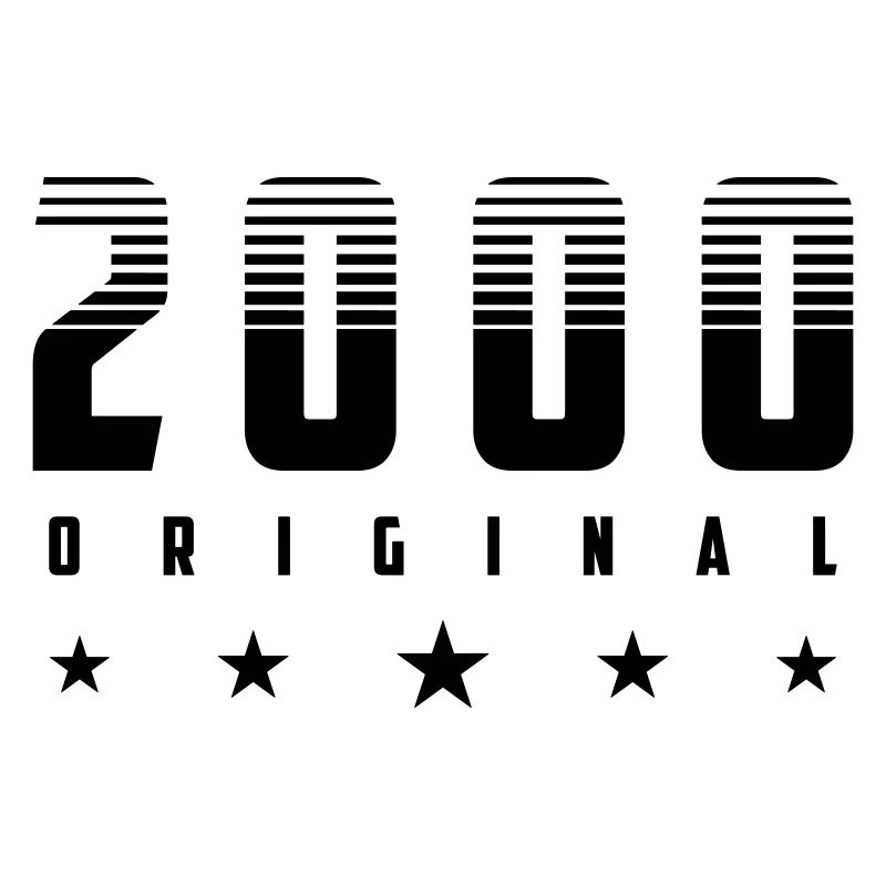 Original 2000 Année de naissance | Couleur modifiable