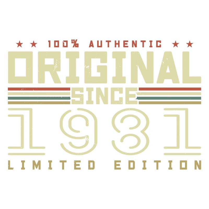 Original 1981 Birthday Gift 1981 Retro 1981