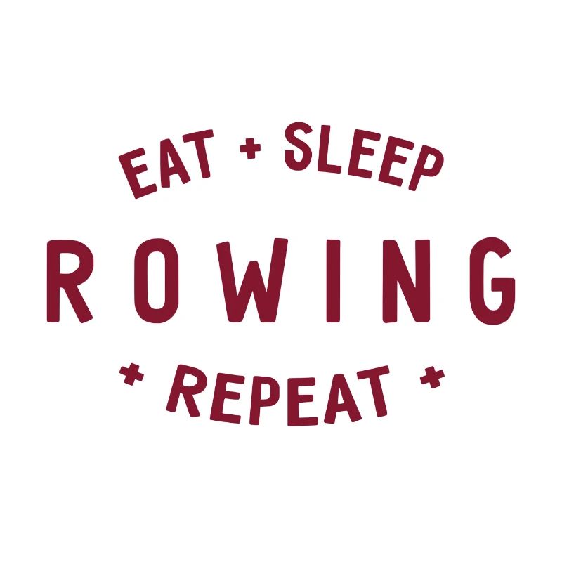 Manger dormir ramer Répéter - Aviron - Rameurs
