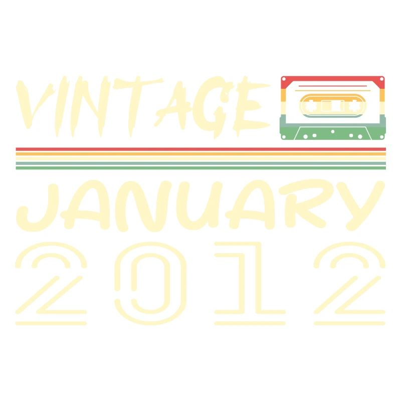 Vintage Janvier 2012 - Anniversaire Janvier 2012