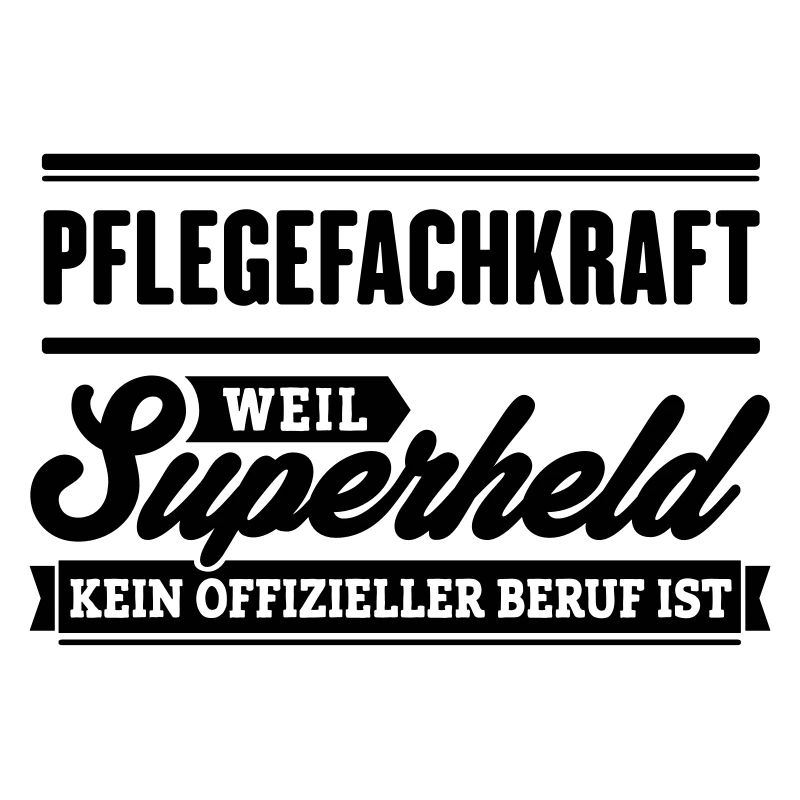 Superheld Pflegefachkraft