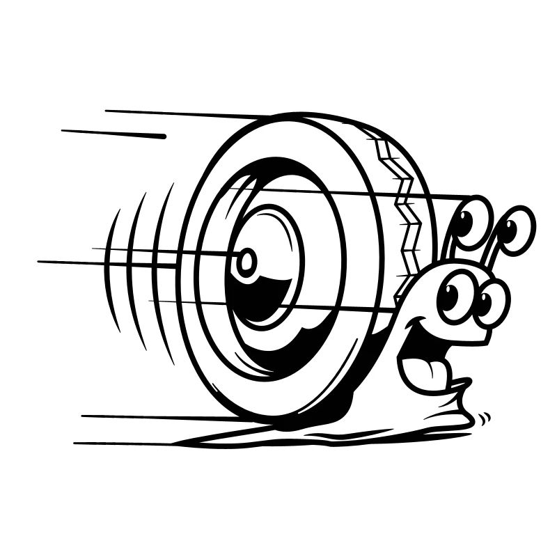 Schneckentempo