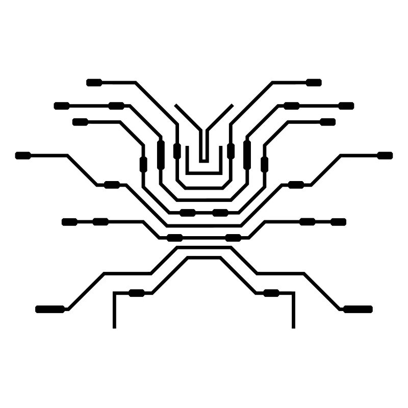 design pc wires processor cpu wire wiring