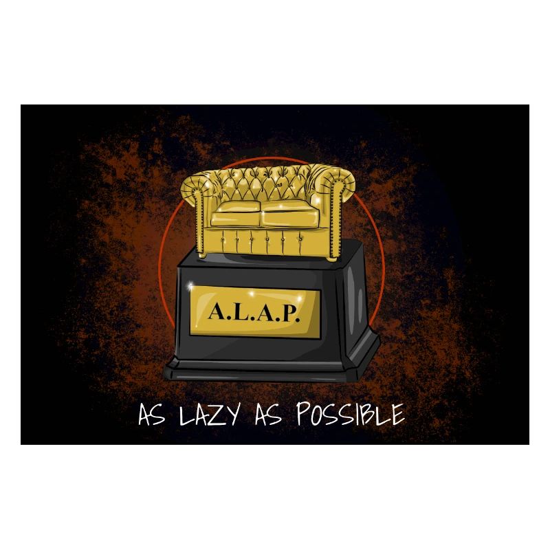 A.L.A.P. As Lazy as possible Drawing Comic Cartoon