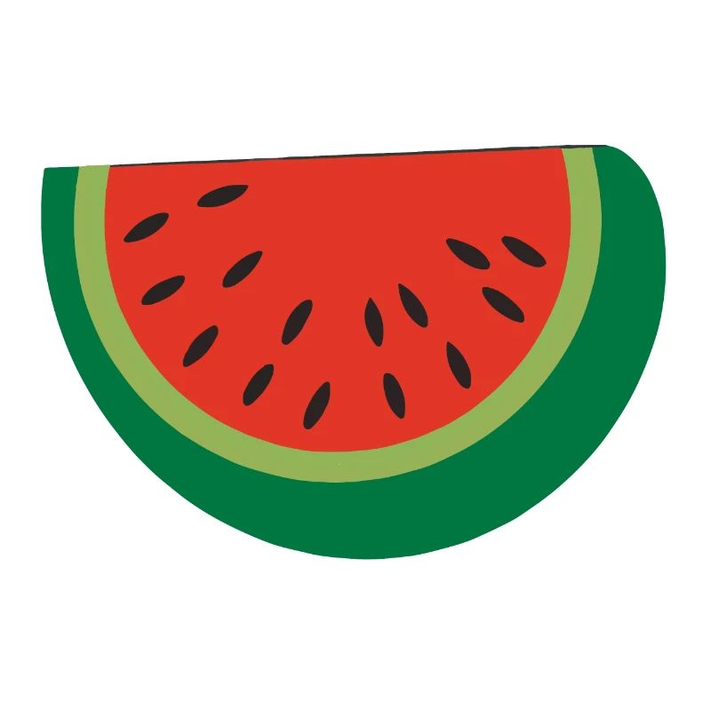 Wassermelone Illustration Geschenkidee