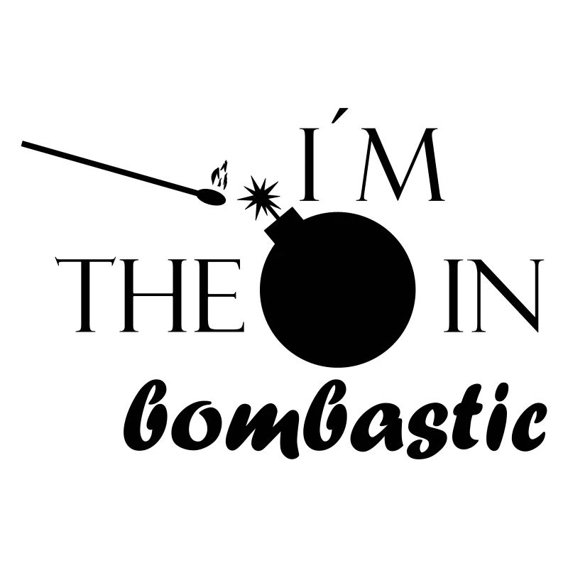 Bombe en Bombastic - image avec lettrage