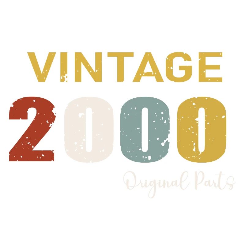 Originalteile 2000 - Geschenk zum 24-jährigen Jubiläum