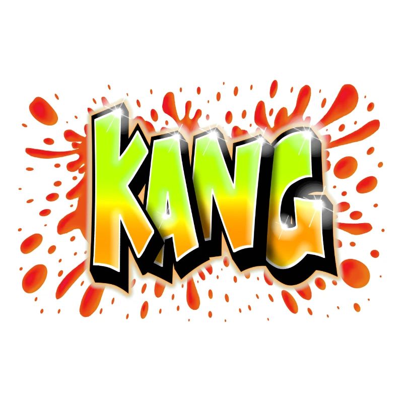 KANG GRAFFITI NAME DRUCK