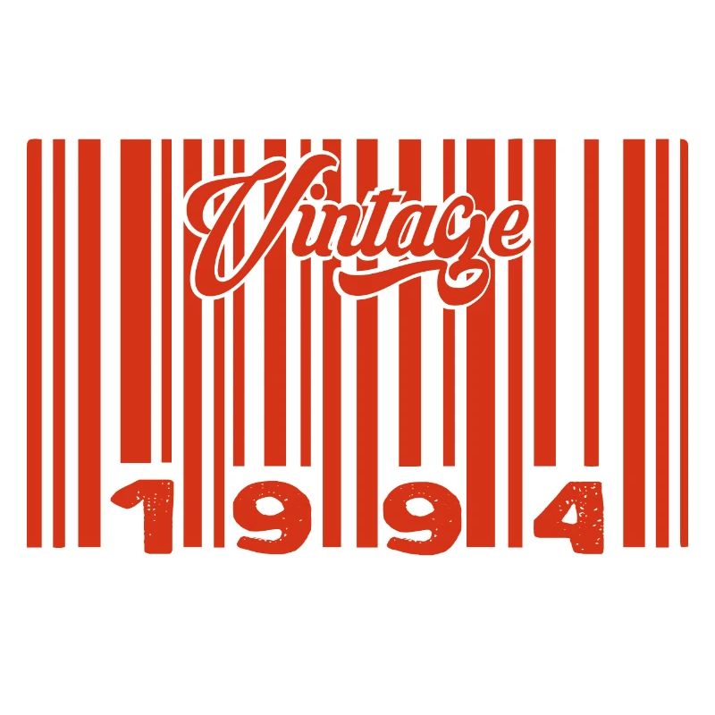 vintage 1994 né en 1994 331 anss bar code annivers