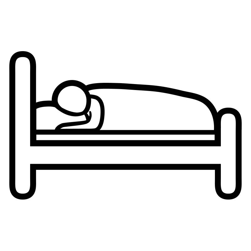 Sleeping Cap Bed Icon
