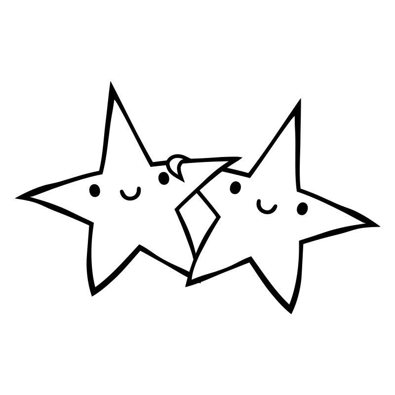 2 Sternchen Paar
