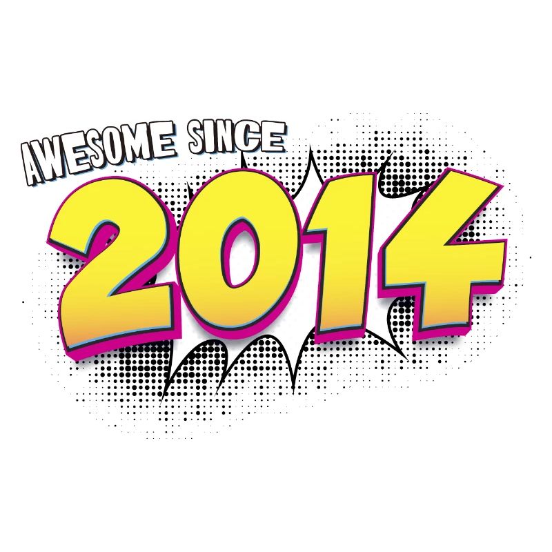 Rétro 9e anniversaire dans le Style Pop Art Comic Book