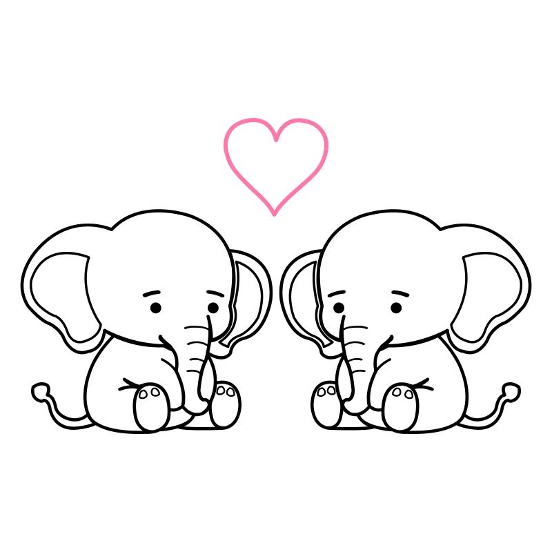 Amour de l’éléphant