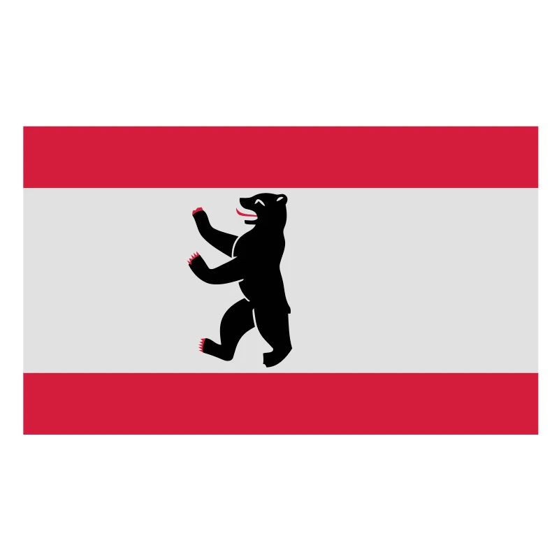 Flagge von Berlin