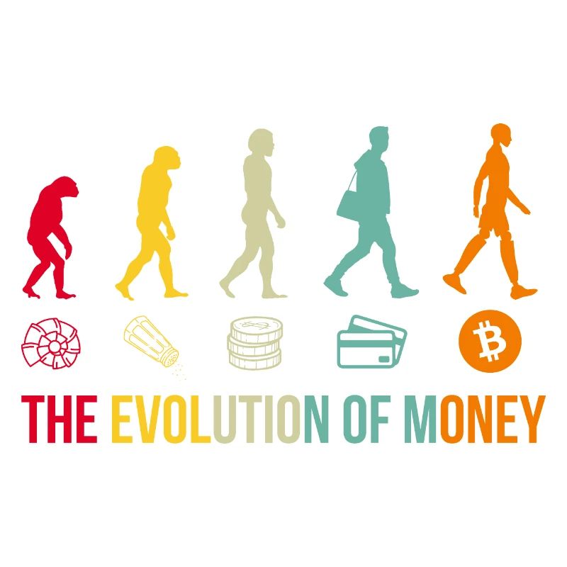 Money Evolution Bitcoin Crypto
