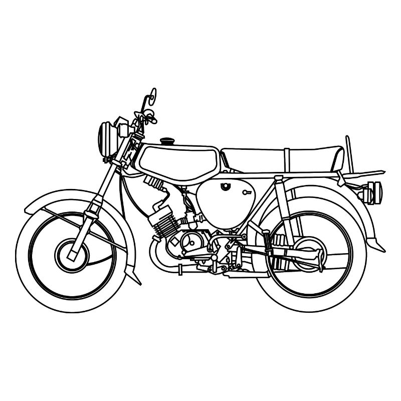 Simson S51 Blueprint