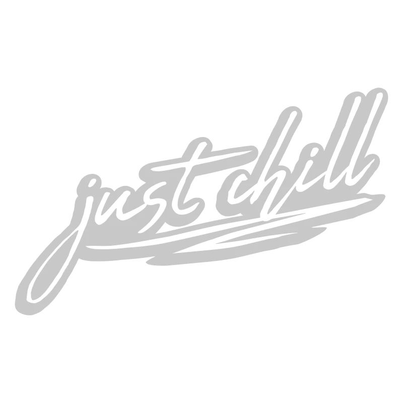 Just Chill Text Logo