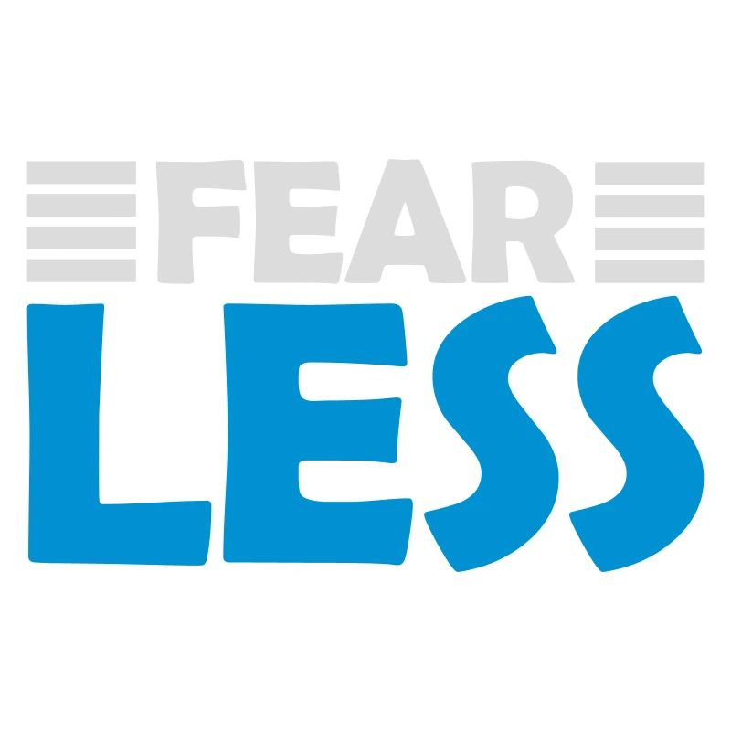 fearless Text Zitat Design