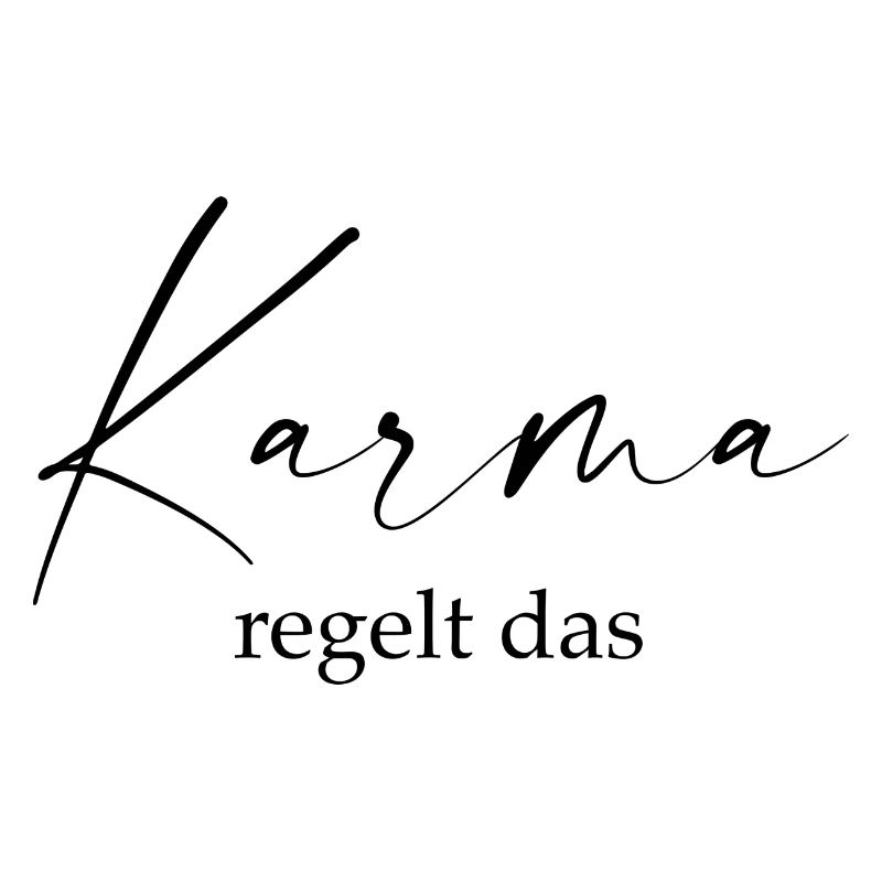 Karma regelt das