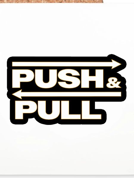 Push and Pull black
