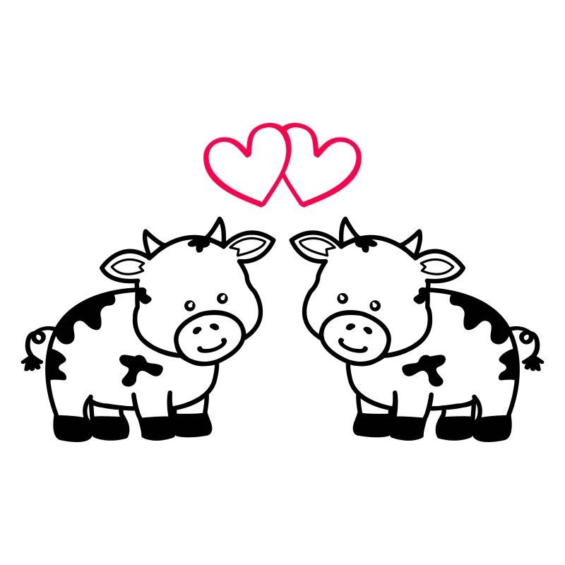 vaches amoureuses