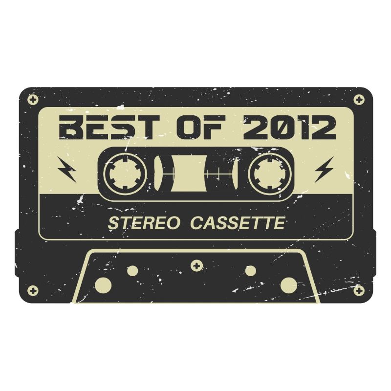 Retro Kassette 2012 vintage 2012 Geburtstag 2012