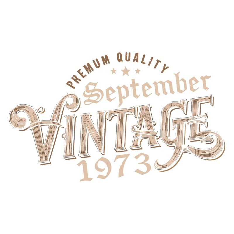 September 1973 Geburtstagsgeschenk September 1973