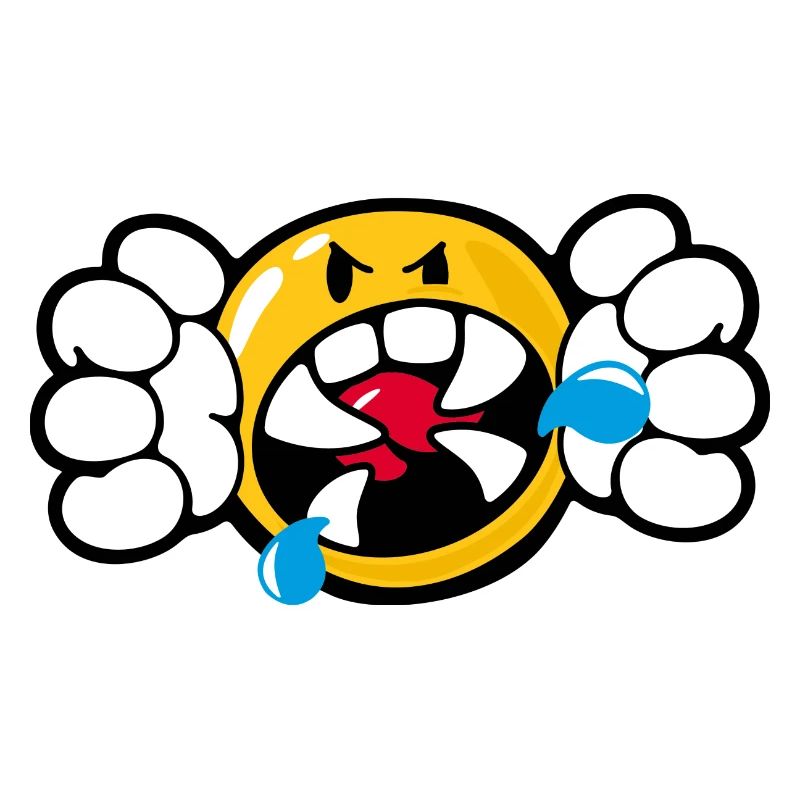 Smiley Anger Vicious