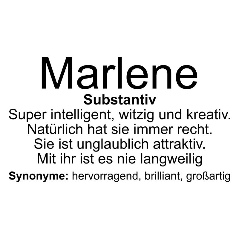 Name Definition Marlene