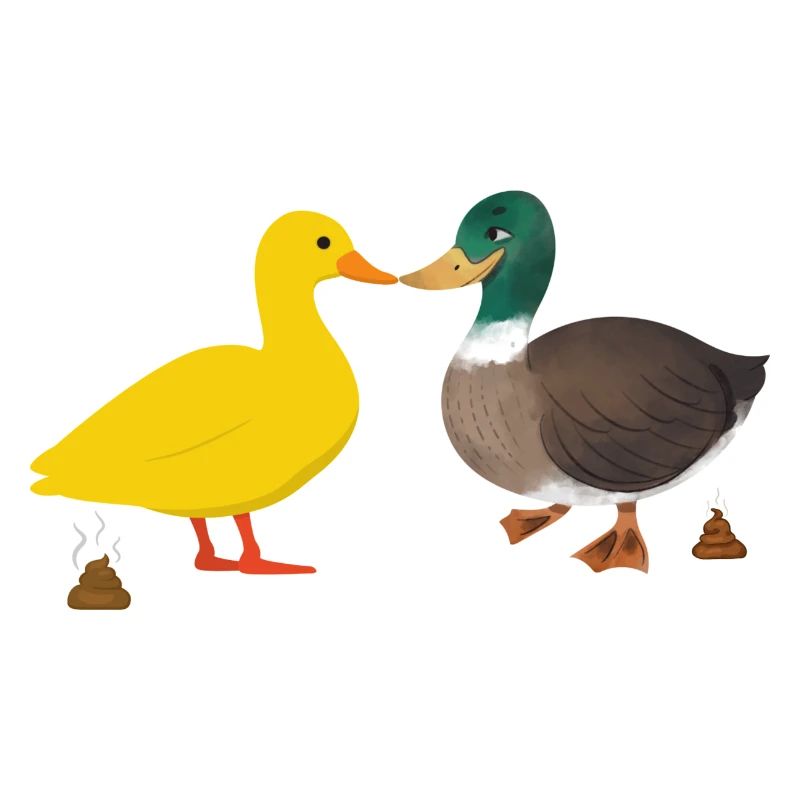 pooping ducks