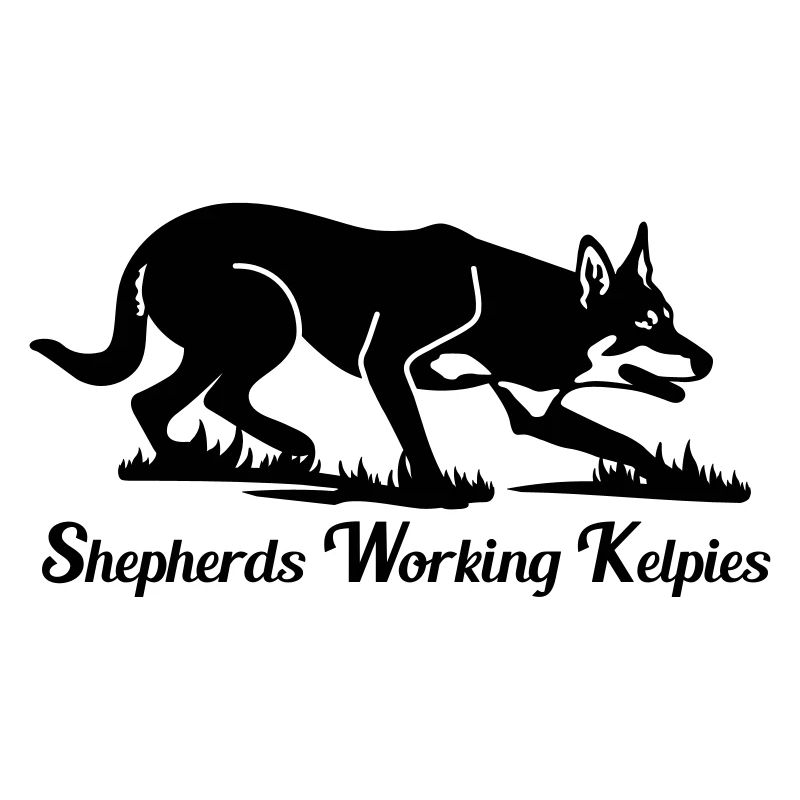 Kelpie - monocolor