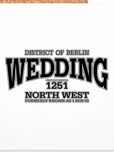 Wedding black print