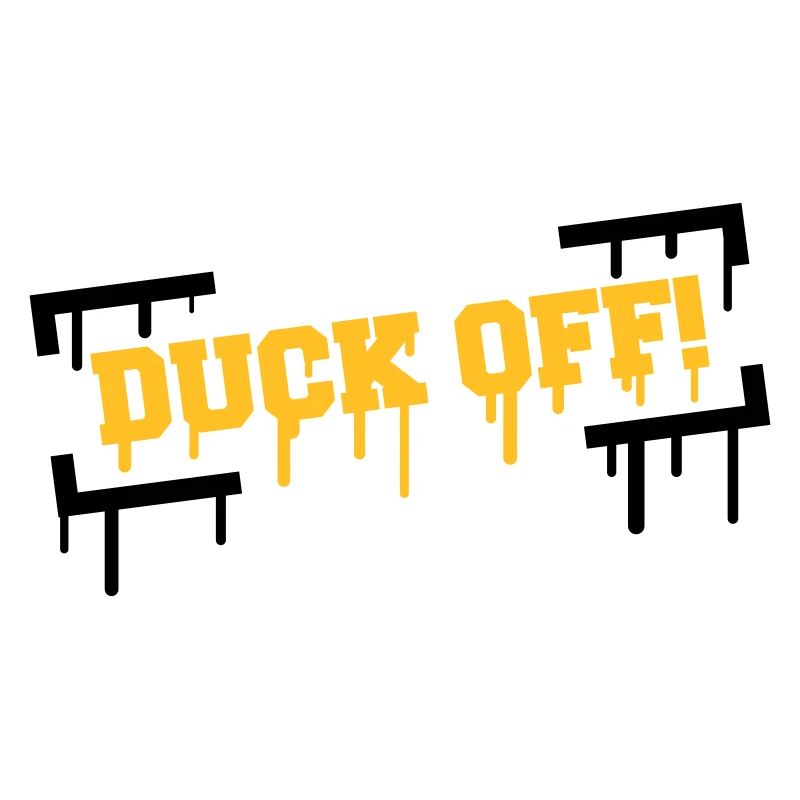 Duck Off Graffiti