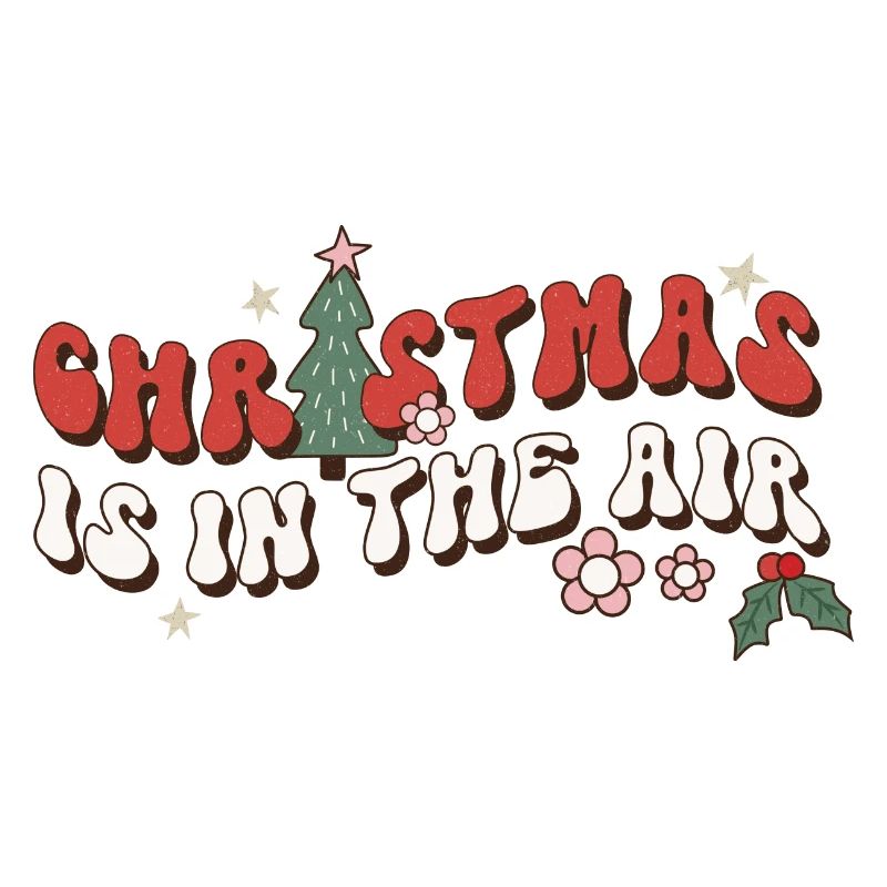 Noël est dans l’air Noël Rétro Chanson de Noël