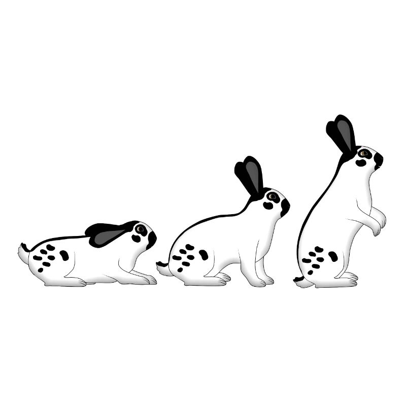 Pinto géant est assis