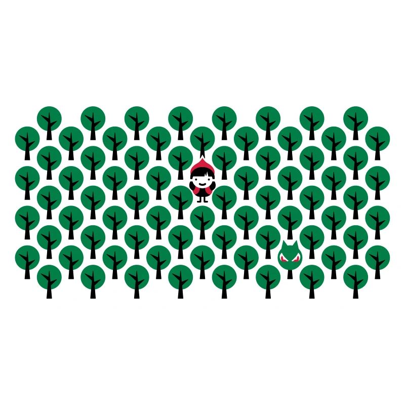 Fairytale - Rotkaeppchen - Märchen - Wolf - Quer