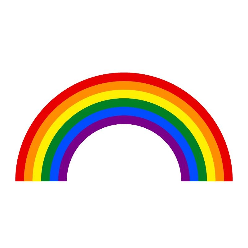LGBTQ Regenbogenfarben